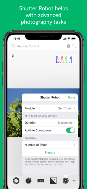 apple watch canon remote