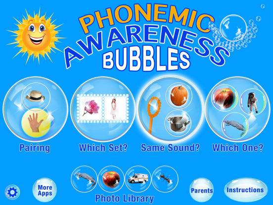 Screenshot #4 pour PHONEMIC AWARENESS BUBBLES