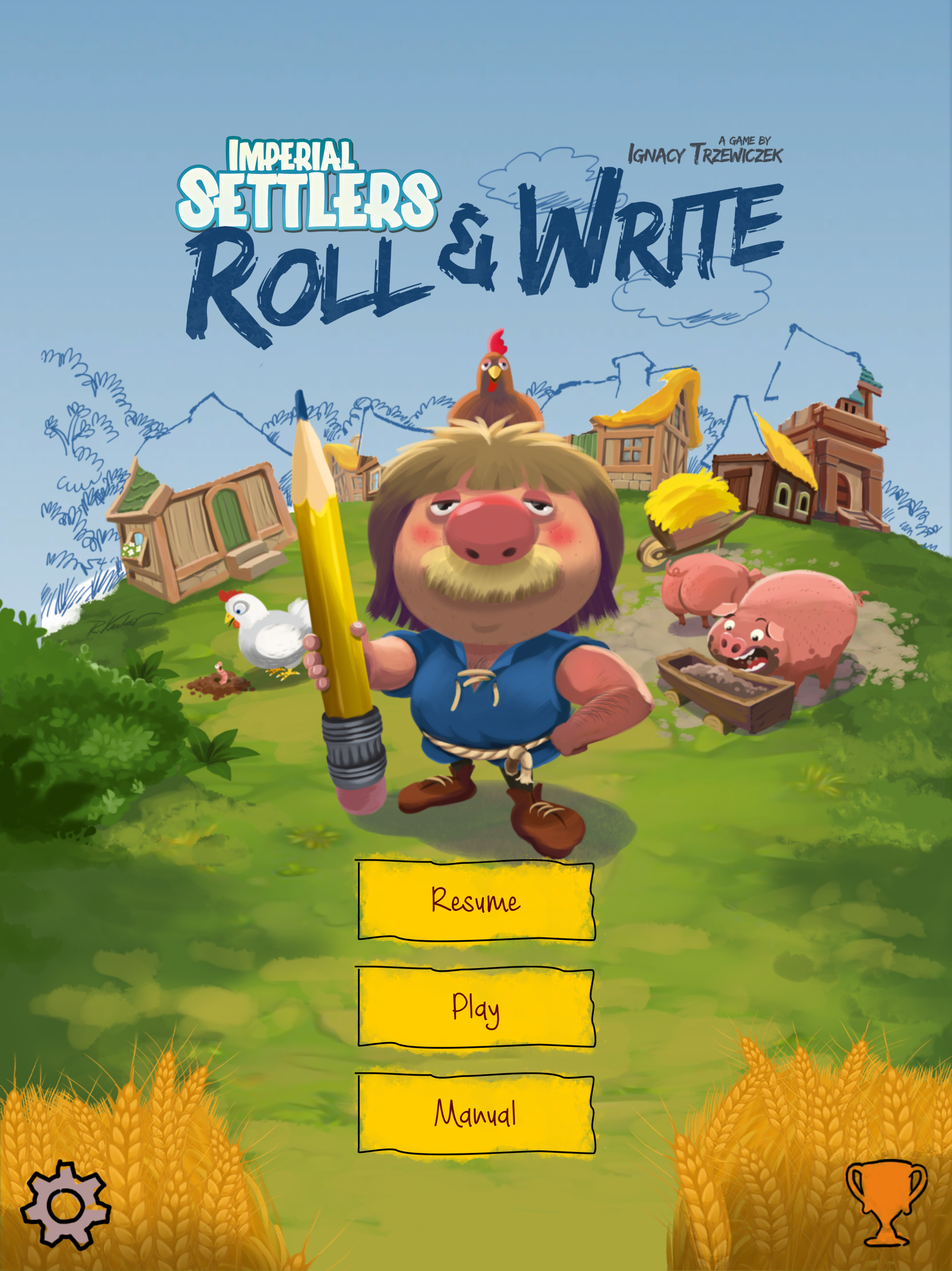 Imperial Settlers Roll & Write
