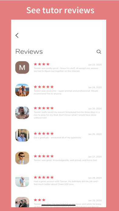 TutApp - The Tutoring App iPhone screenshot 5 - Education app
