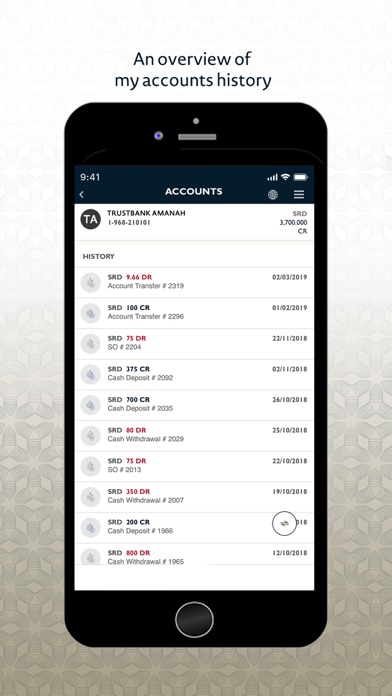 TrustbankAmanah Mobile Banking Screenshot