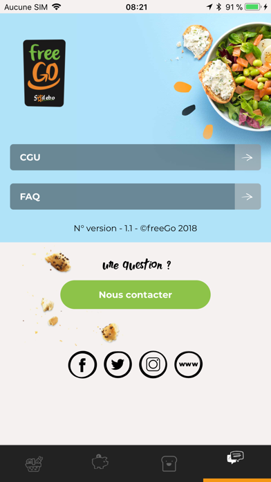 FreeGO de Sodebo Screenshot