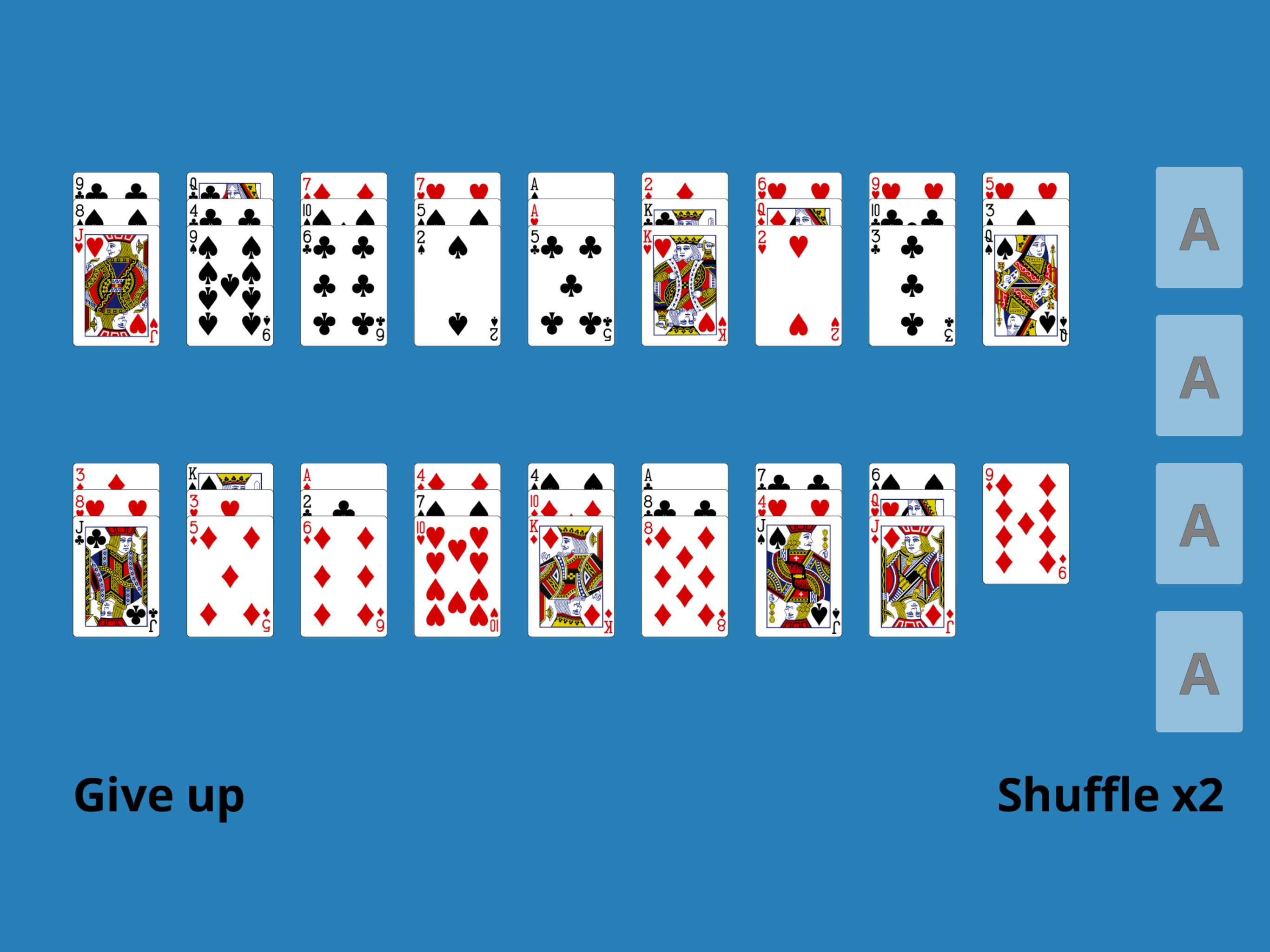Solitaire La Belle Lucie screenshot 4