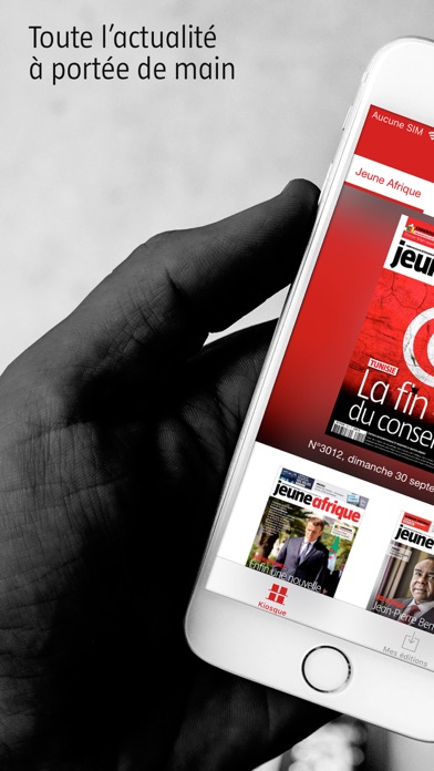 Jeune Afrique - Le Magazine Screenshot