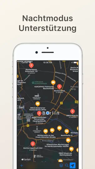 Screenshot von Öffentlicher Bücherschrank auf dem iPhone 6