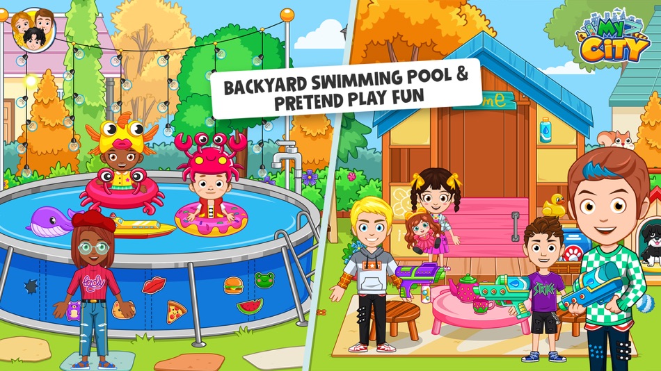 #1. My City: Friends Dream House (iOS) Podle: My Town Games LTD