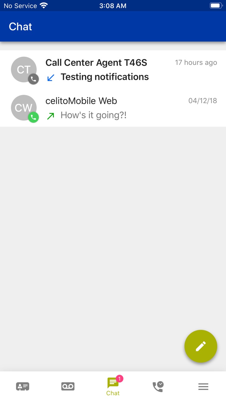 iPhone screenshot