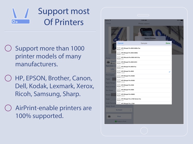 Quick Print for iPad