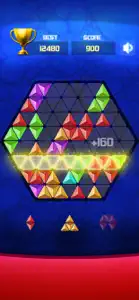 Hexa : Block Triangle Puzzle screenshot #2 for iPhone