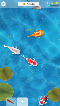Idle Koi Fish - Zen Pond fun screenshot 2