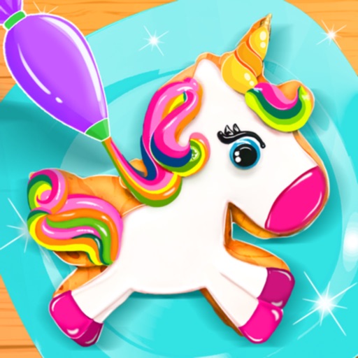 Unicorn Cookie Baking Game iOS App