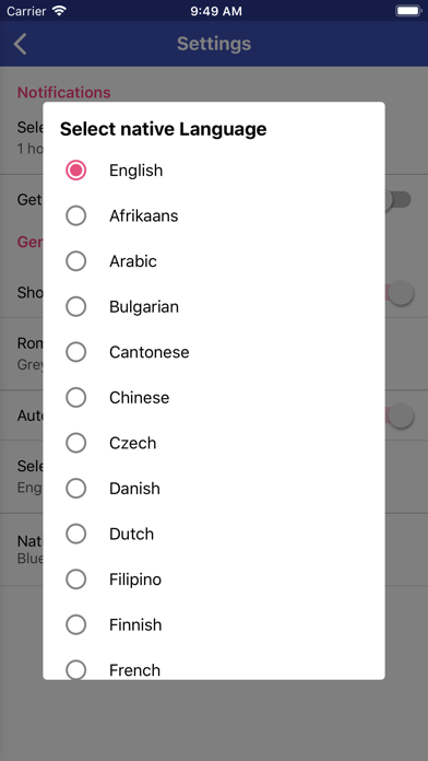 Screenshot #3 pour Learn Bulgarian Daily