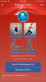 FIT 4 Athletes RemoteScreen screenshot