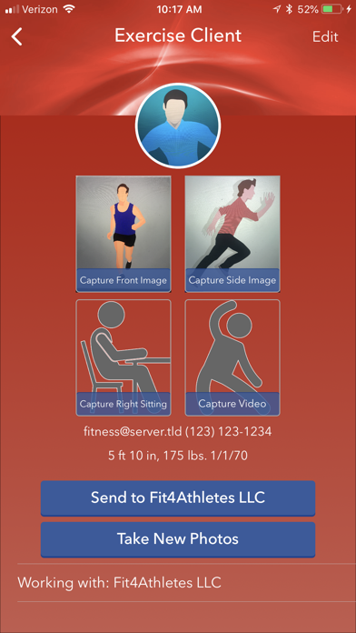 FIT 4 Athletes RemoteScreen Screenshot