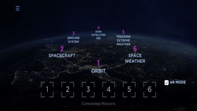 WeatherSats AR Screenshot