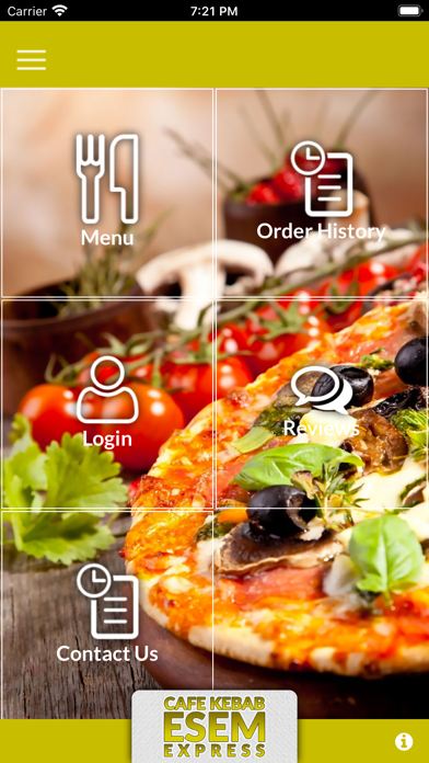 Screenshot #1 pour Cafe Kebab Esem Express