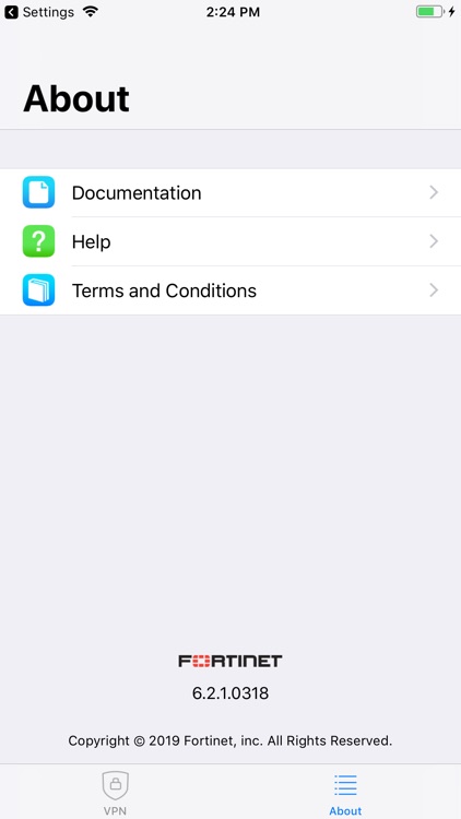 FortiClient VPN screenshot-3