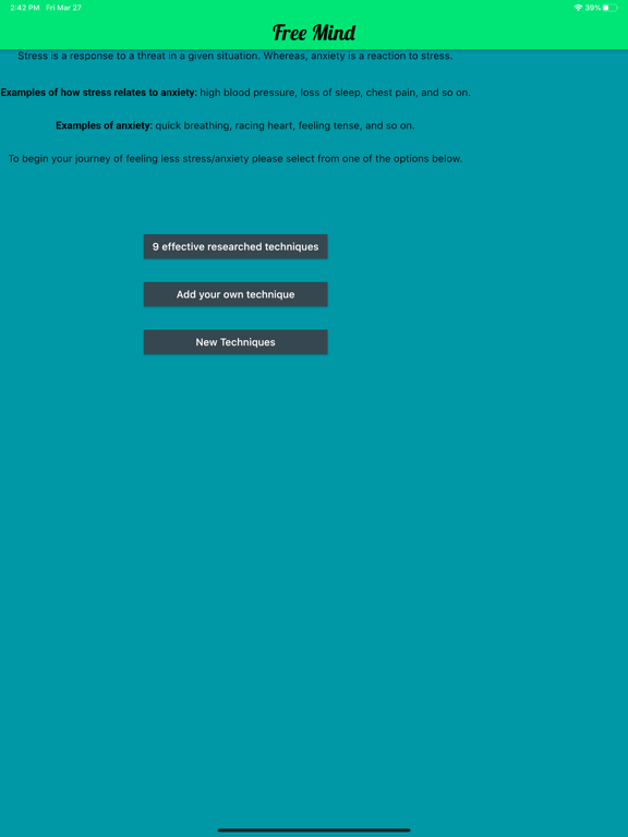 Screenshot #4 pour Free Mind