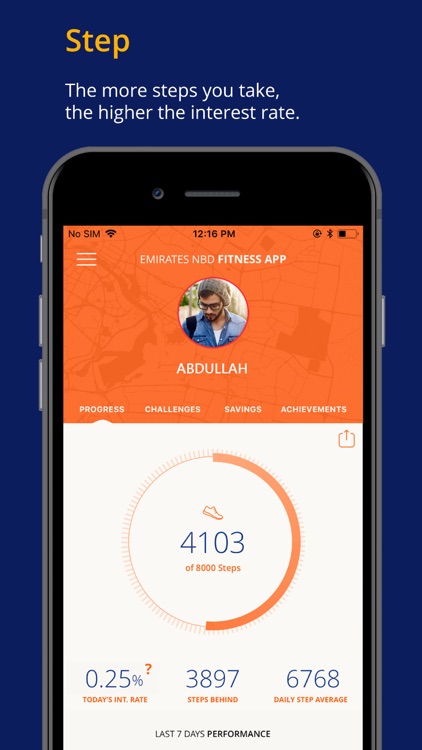 Emirates NBD Fitness App