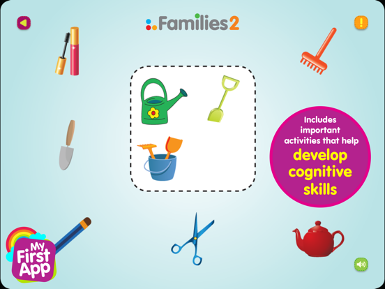 Families 2 iPad app afbeelding 5