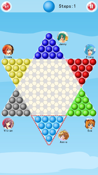 Chinese Checkers-A.I. Enhanced screenshot 3