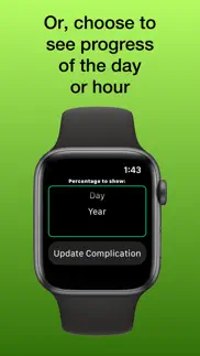 year progress bar iPhone Captures Décran 2
