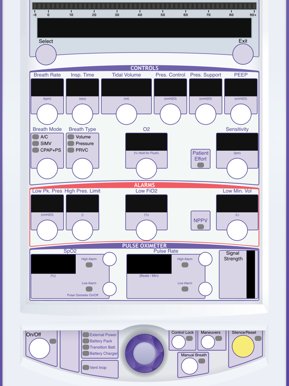 iSim Vent app screenshot 3