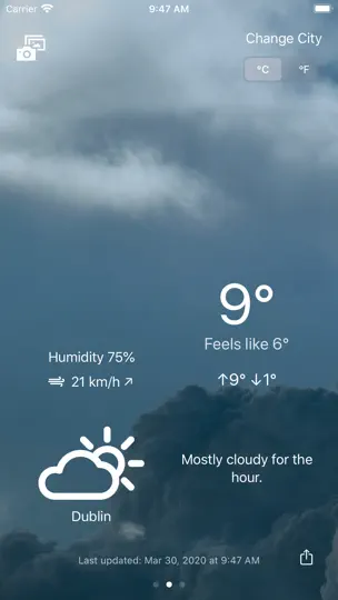 InstantWeather App iPhone-skjermbilde 8