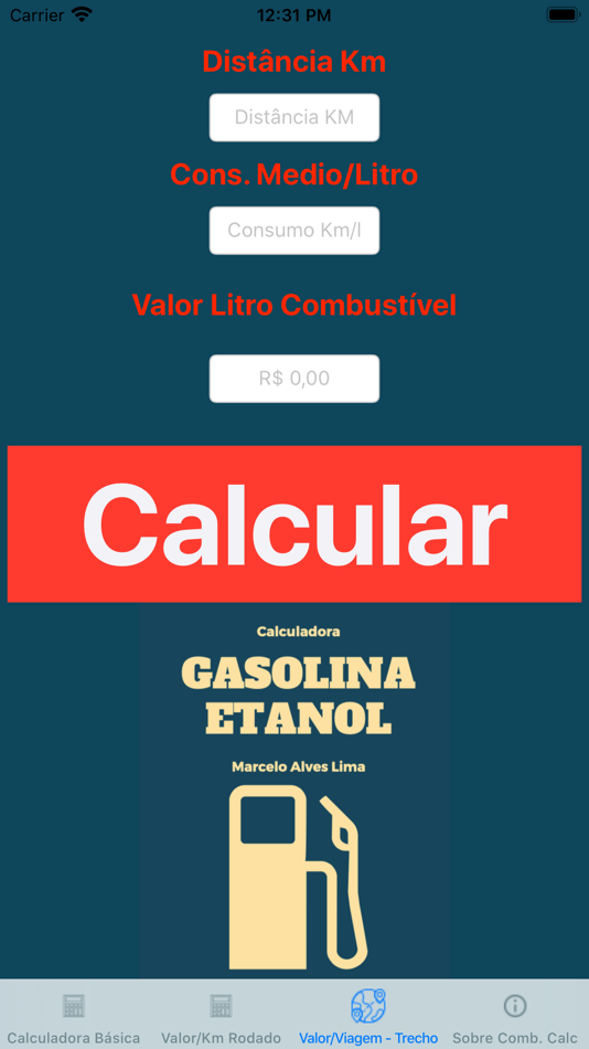 #4. Combustível Calculadora (iOS) 由: Marcelo Alves Lima