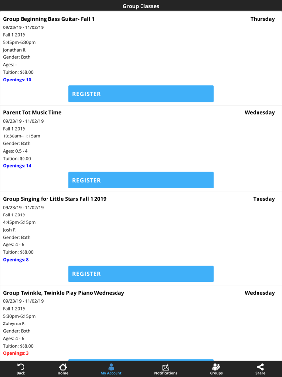 Screenshot #6 pour Phoenix Conservatory of Music