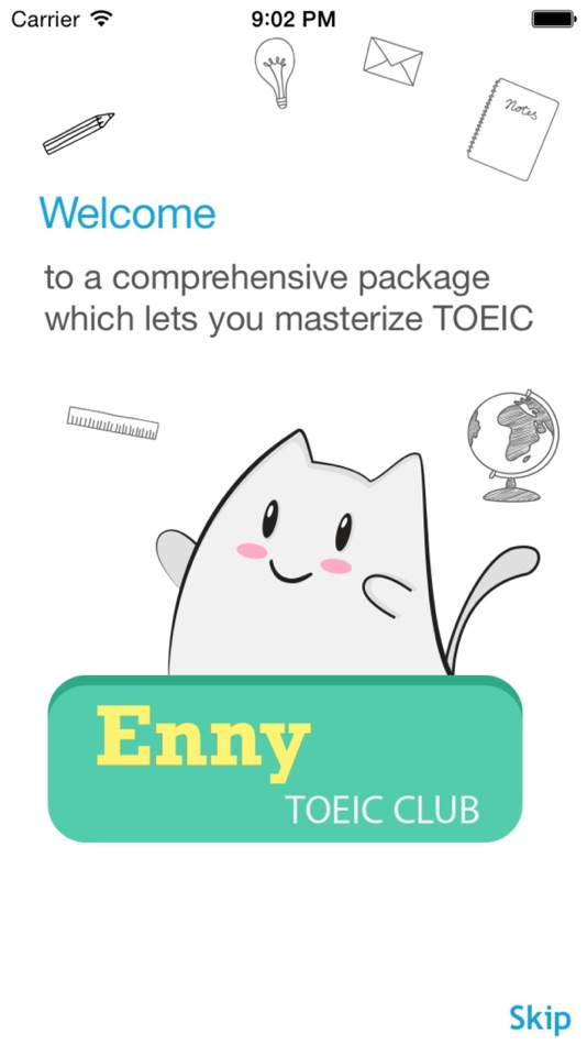 Enny Toeic:Toeic practice test - 1.5.4 - (iOS)