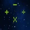 Galaxy Math is a fun educational game for kids and adults, a retro arcade style fun educational math space shooter
