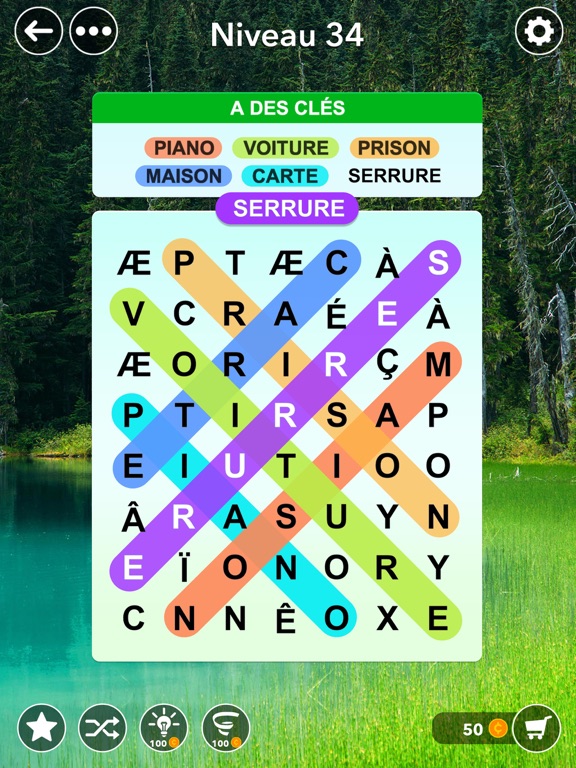 Screenshot #6 pour Word Search Puzzle - Classic