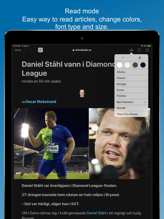 Screenshot #5 pour News se