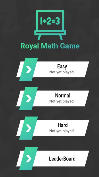 Royal Math Game