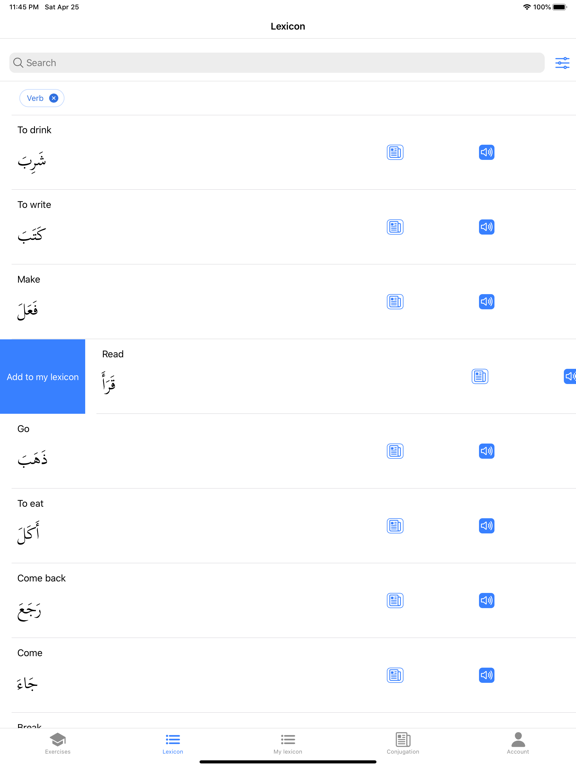 Kalimate iPad screenshot 8 - Education app