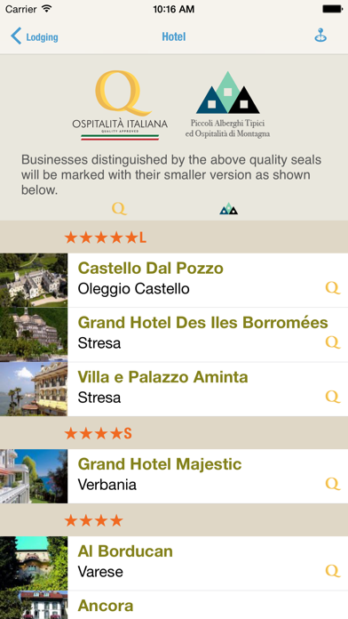 Lake Maggiore App Screenshot