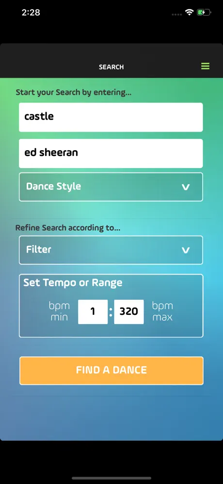 DancePicker