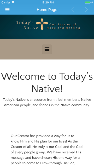 Today's Native Screenshot