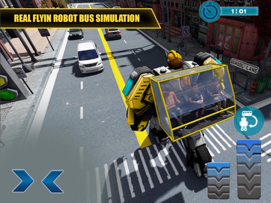 Screenshot #4 pour Real Robot Bus Transform War