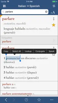 Ultralingua Spanish-Italian iphone bilder 0