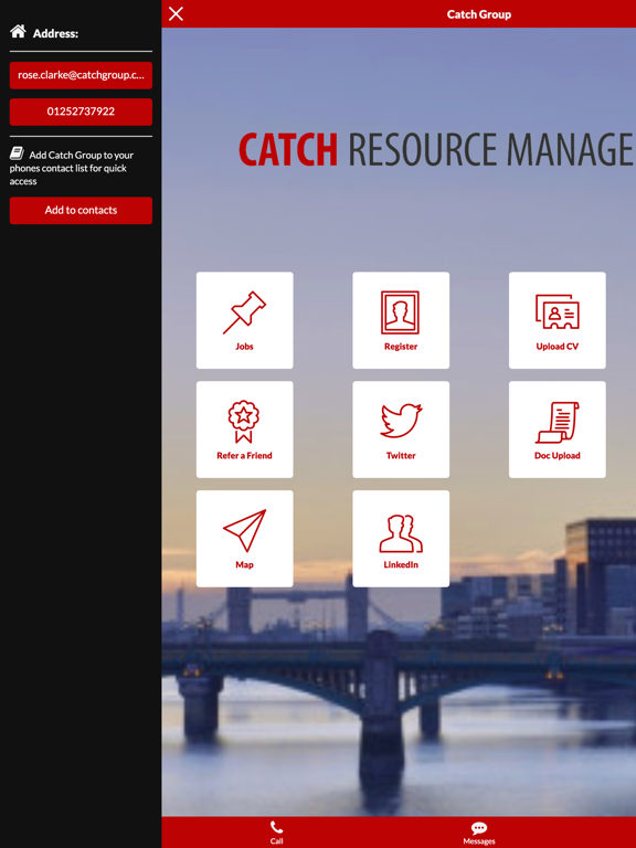 Catch Group iPad screenshot