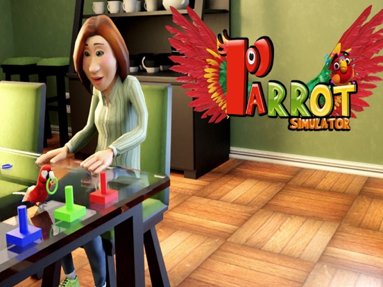 Parrot Simulator: Pet World 3D iPad screenshot 5 - Games app
