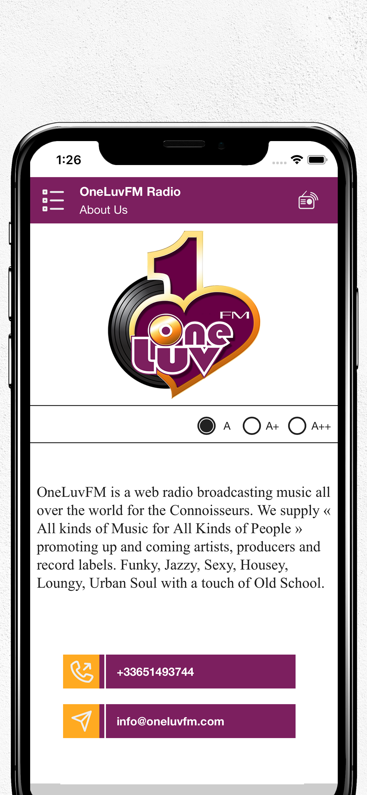 OneLuvFM Radio