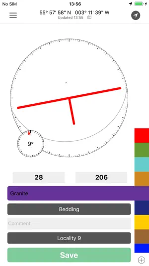 FieldMove Clino screenshot 2