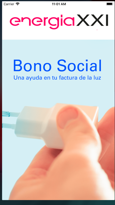 Screenshot #1 pour EnergíaXXI Bono Social