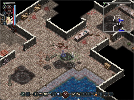 Screenshot #1 for Avadon: The Black Fortress HD