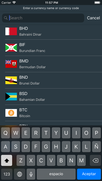 App screenshot