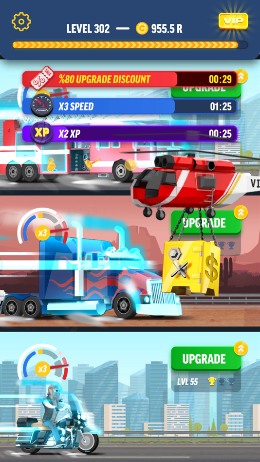 #3. Idle Car Clicker Game (iOS) 由: TIRAMISU STUDIOS YAZILIM HIZMETLERI ANONIM SIRKETI