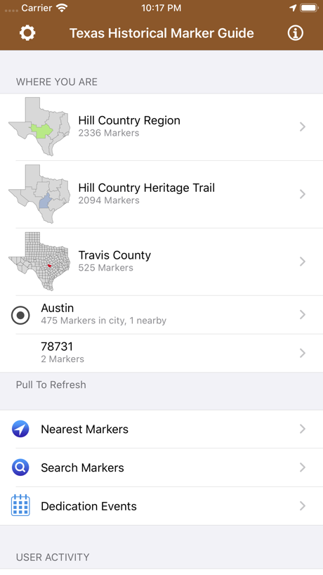 Texas Historical Marker Guide 的 App Store 截图 10